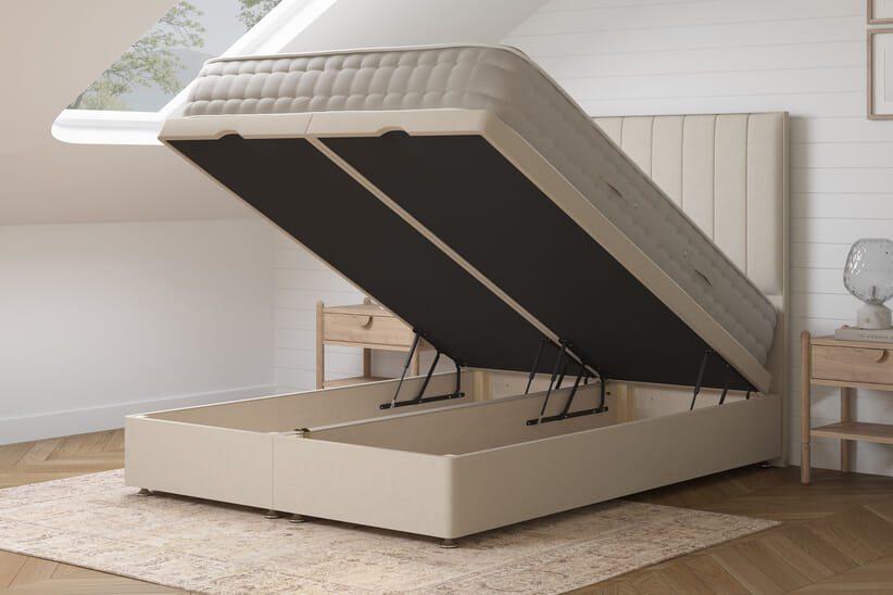 An image for Hypnos Zen Mattress + Ottoman Divan Bed
