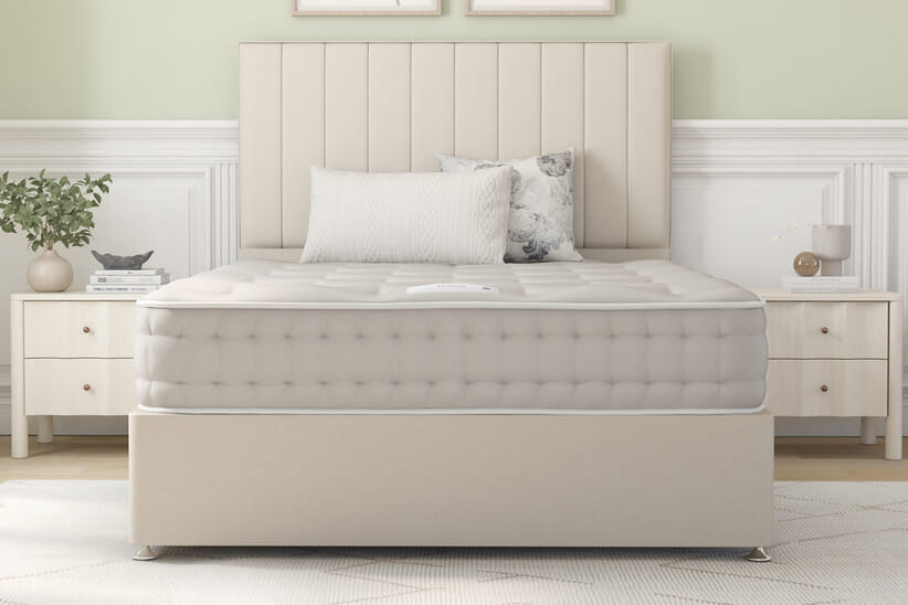 An image for Hypnos Wool Tranquility Mattress + Premium Divan Bed