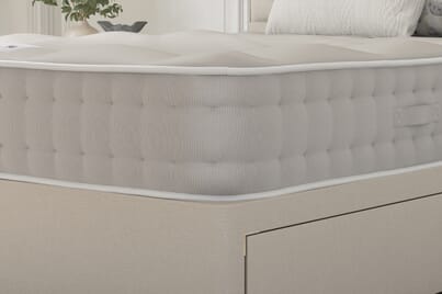 An image for Hypnos Wool Tranquility Mattress + Premium Divan Bed