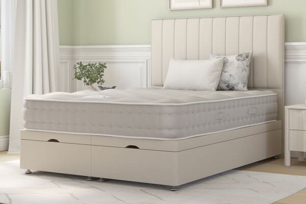An image for Hypnos Wool Tranquility Mattress + Ottoman Divan Bed