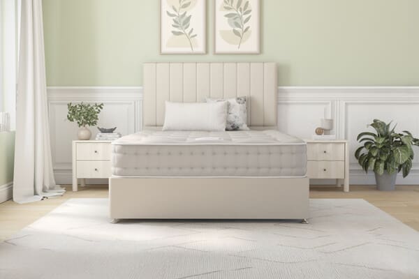 An image for Hypnos Wool Tranquility Mattress + Ottoman Divan Bed