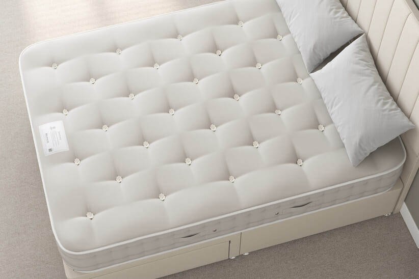 An image for Hypnos Natural Sanctuary Ortho Mattress + Ottoman Divan Bed