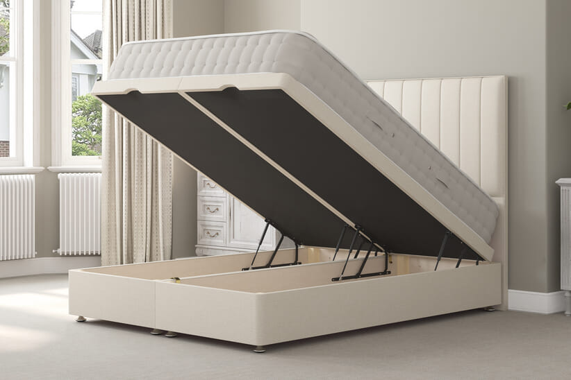 An image for Hypnos Natural Sanctuary Ortho Mattress + Ottoman Divan Bed