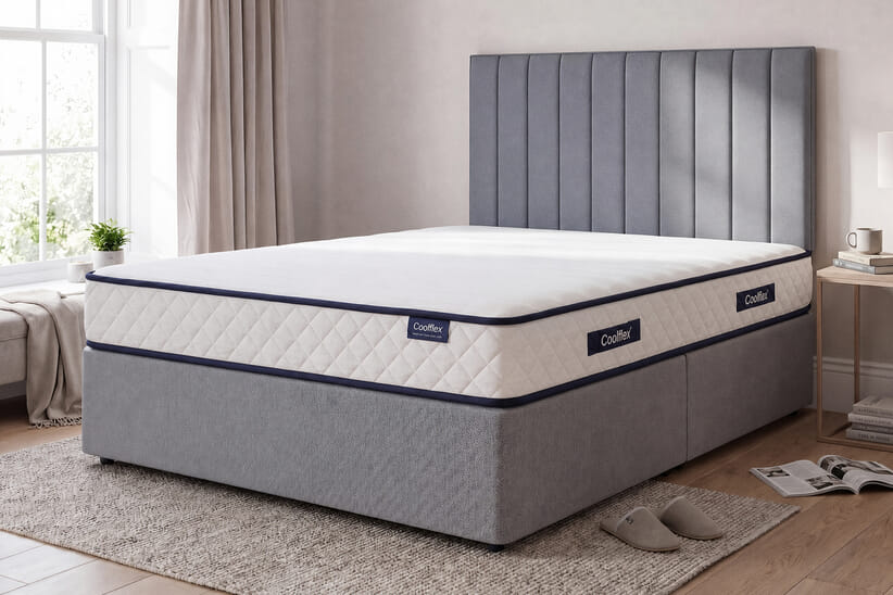 An image for Coolflex® Essentials Pocket Ortho Mattress + Premium Divan Bed