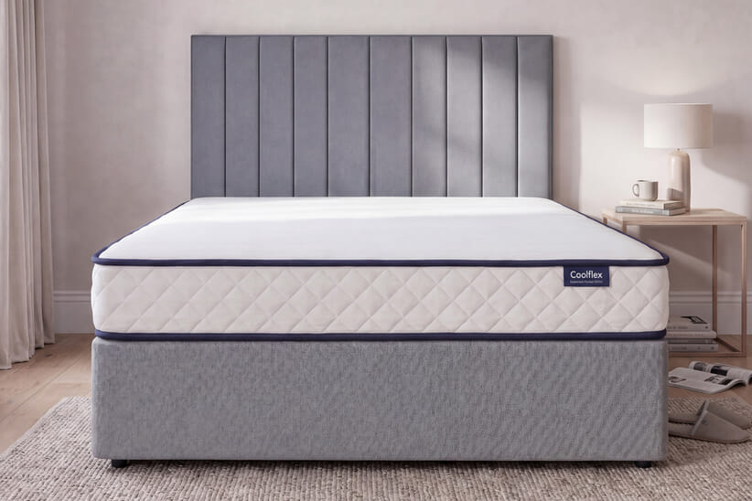 An image for Coolflex® Essentials Pocket Ortho Mattress + Ottoman Divan Bed