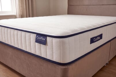An image for Coolflex® Essentials Pocket Memory Hybrid Ortho Mattress + Ottoman Divan Bed