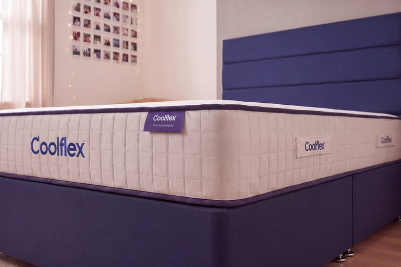 An image for Coolflex® Essentials Pocket Gel Hybrid Mattress + Ottoman Divan Bed