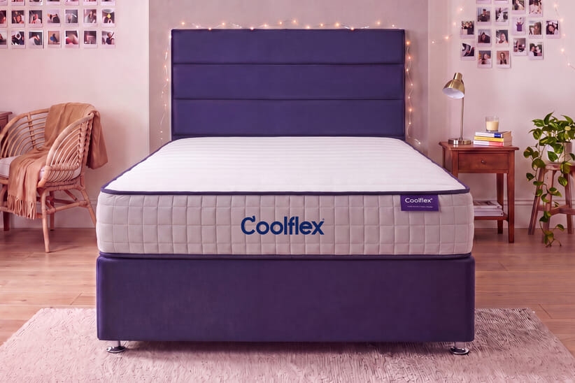 An image for Coolflex® Essentials Pocket Gel Hybrid Mattress + Ottoman Divan Bed