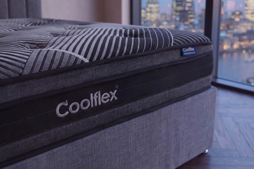 An image for Coolflex® Hybrid BREEZE Ortho Mattress + Premium Divan Bed