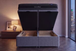 A product image for the Coolflex® Hybrid BREEZE Ortho Mattress + Ottoman Divan Bed