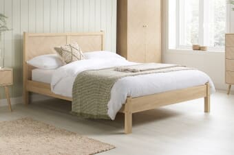 A product image for the Herringford Wooden Bed