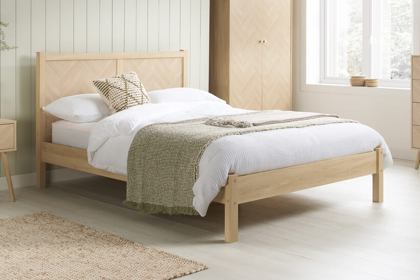 An image for Herringford Wooden Bed