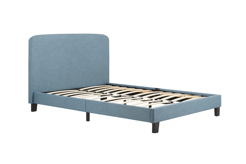 An image for Jacob Blue Upholstered Bed