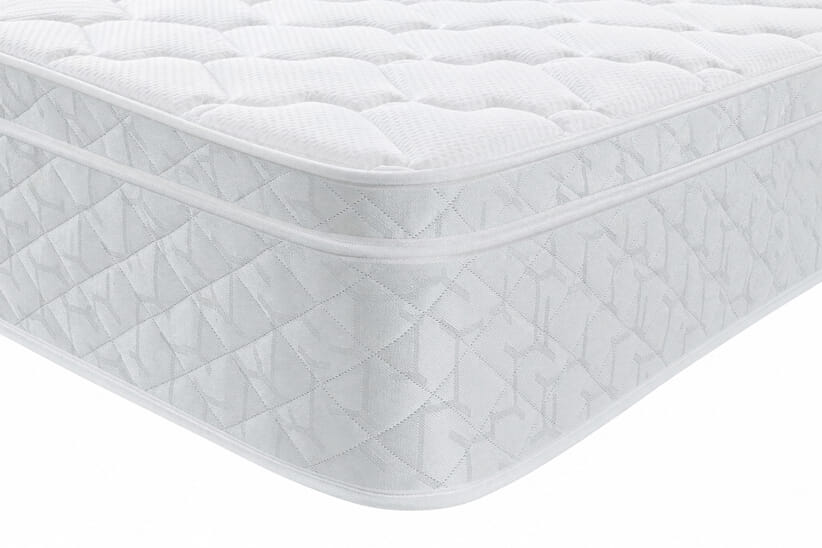 An image for Silentnight Extra Firm Miracoil Cushion Top Mattress