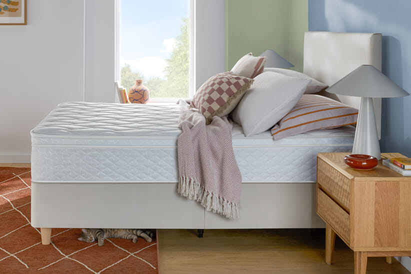 An image for Silentnight Miracoil Memory Cushion Top Mattress