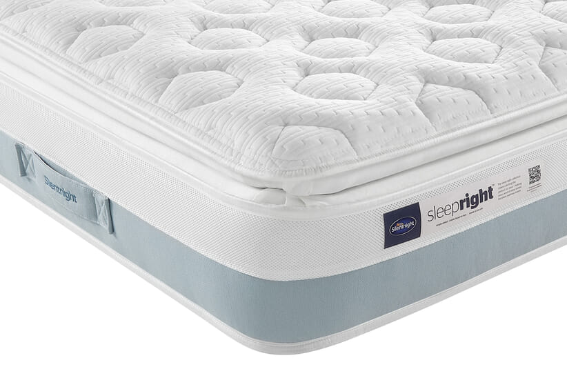 An image for Silentnight Sleep Right™ easyflex Gel 1000 Mirapocket Pillow Top Mattress