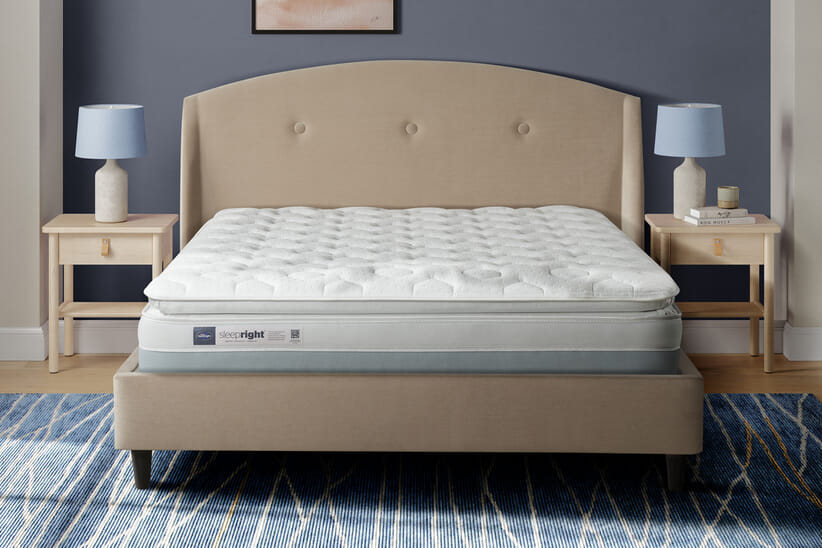 An image for Silentnight Sleep Right™ easyflex Gel 1000 Mirapocket Pillow Top Mattress