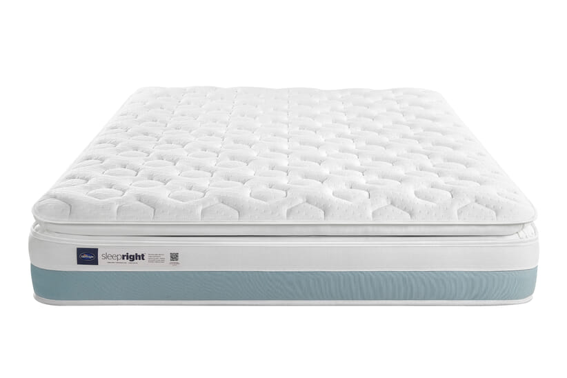 An image for Silentnight Sleep Right™ easyflex Gel 1000 Mirapocket Pillow Top Mattress