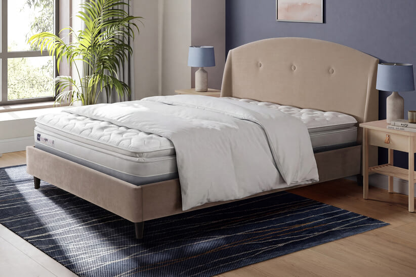 An image for Silentnight Sleep Right™ easyflex Gel 1000 Mirapocket Pillow Top Mattress