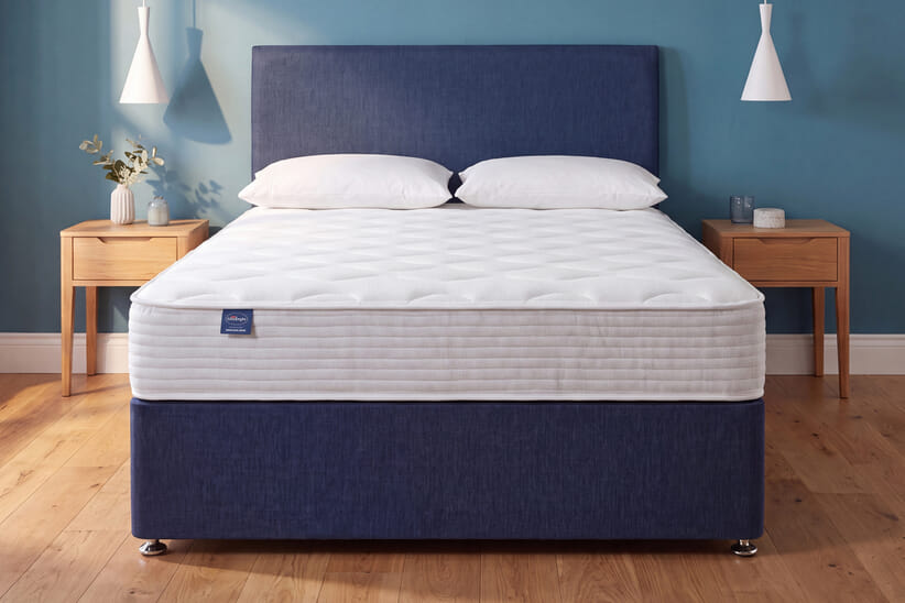 An image for Silentnight Air Plus 800 Mirapocket Mattress + Premium Divan Bed