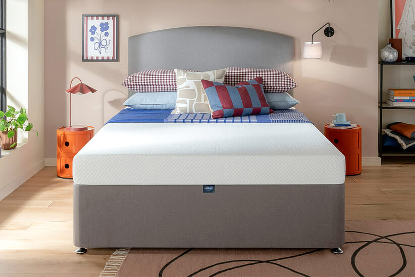 An image for Silentnight Hush Comfort Memory Foam Mattress  + Premium Divan Bed