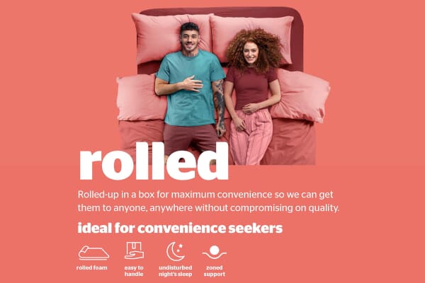 An image for Silentnight 3 Zone Memory Foam Mattress