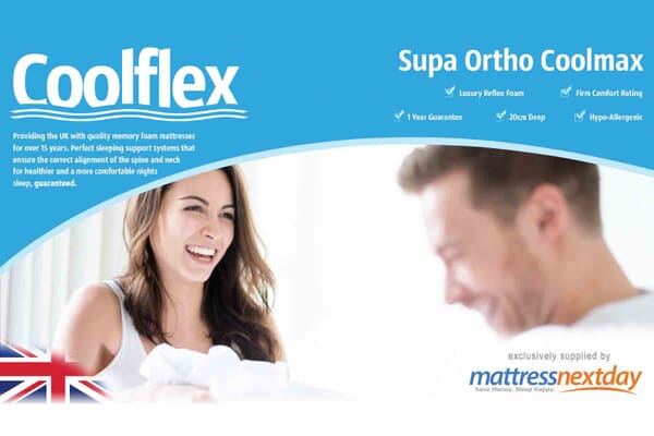 An image for Coolflex Supa Ortho Coolmax Mattress