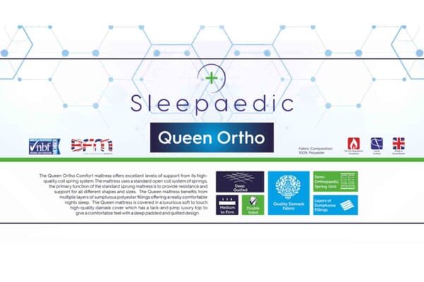 An image for Hyder Queen Ortho Comfort Mattress