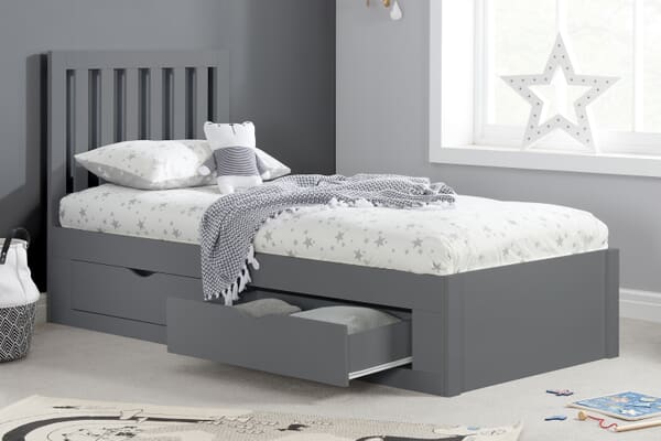 An image for Appleby Wooden Kids Storage Bed