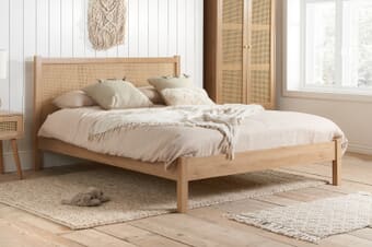 A product image for the Croxley Rattan Bed