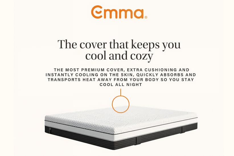 An image for Emma® Diamond Deluxe Spring Free Mattress