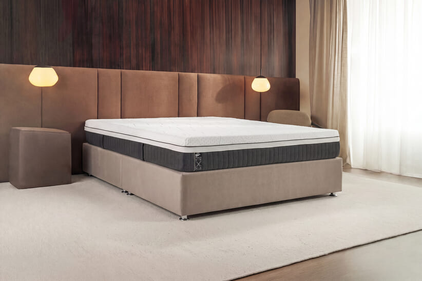 An image for Emma® Diamond Hybrid Deluxe Mattress + Premium Divan Bed