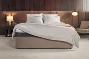 A product image for the Emma® Diamond Hybrid Deluxe Mattress + Premium Divan Bed