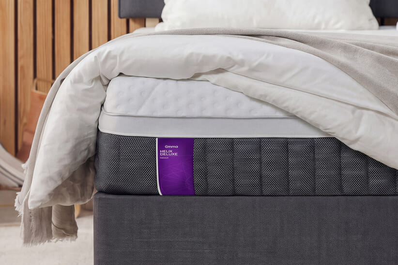 An image for Emma® Helix Hybrid Deluxe Mattress + Premium Divan Bed