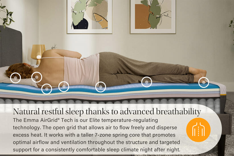 An image for Emma® Original Elite Mattress + Premium Divan Bed