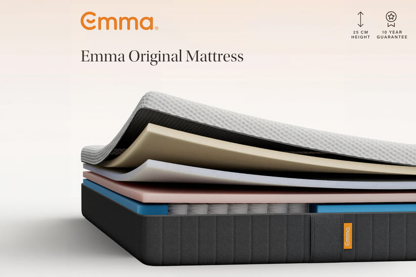 An image for Emma® Original Mattress + Ottoman Divan Bed