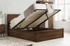 Herringford Walnut Effect Ottoman Bed