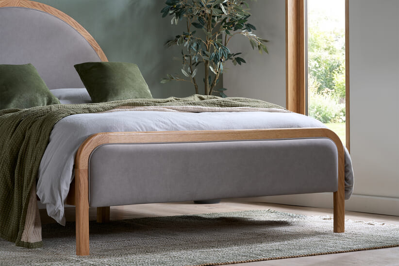 An image for Liana Curved Headboard Bed