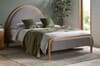 Liana Curved Headboard Bed