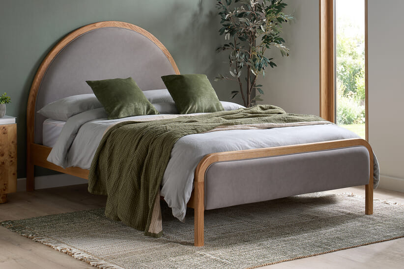 An image for Liana Curved Headboard Bed