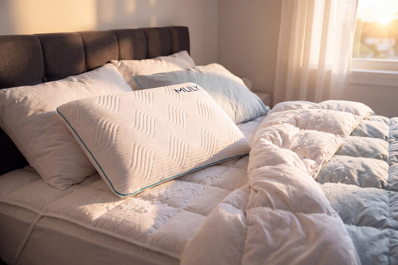 An image for MLILY® Cool Gel Memory Foam Pillow