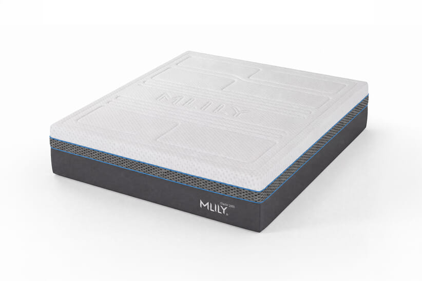 An image for MLILY®​ Glacier 2800 Cool Gel Hybrid Mattress + Ottoman Divan Bed