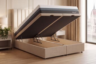 A product image for the MLILY®​ Glacier 2800 Cool Gel Hybrid Mattress + Ottoman Divan Bed
