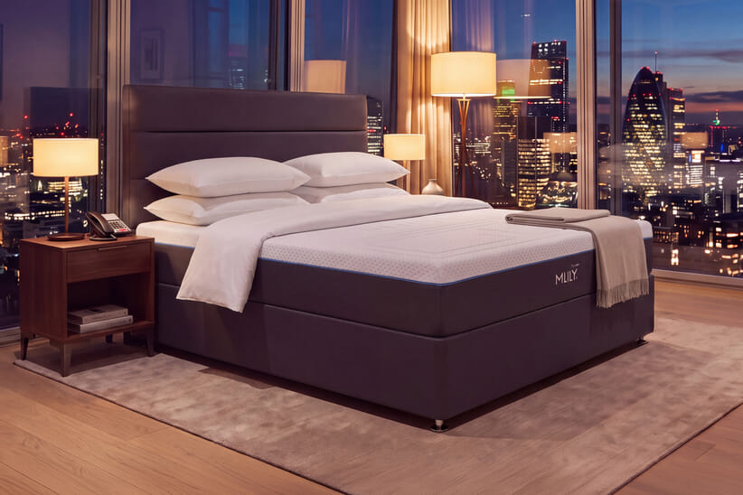 An image for MLILY®​ Polar 1800 Cool Gel Hybrid Mattress + Premium Divan Bed