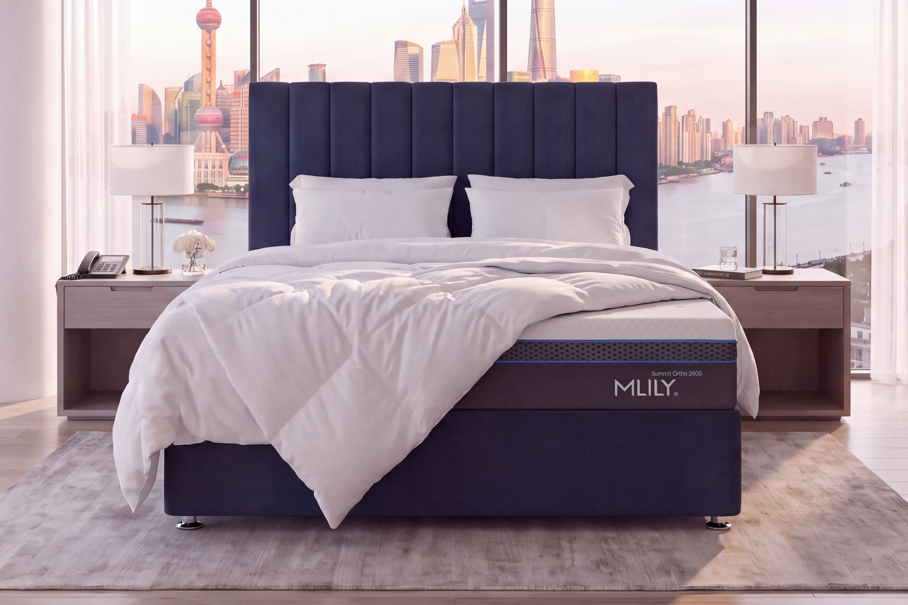MLILY®​ Summit Ortho 2800 Cool Gel Hybrid Mattress - Double (4'6" x 6'3")