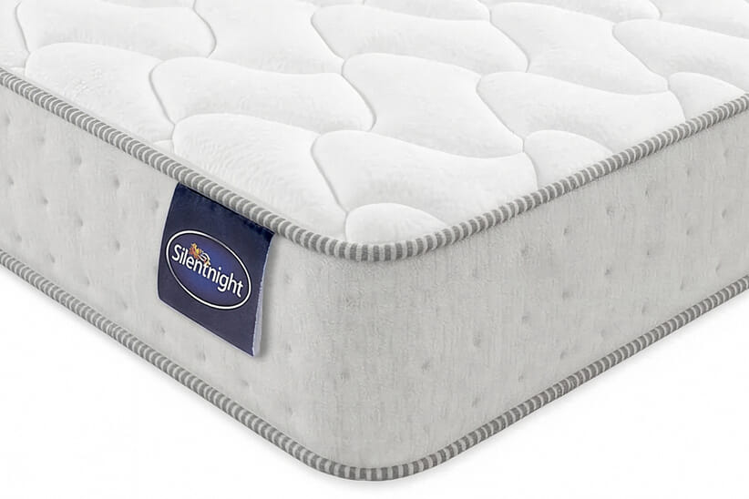 An image for Silentnight 1000 Mirapocket Memory Ortho Mattress + Ottoman Divan Bed