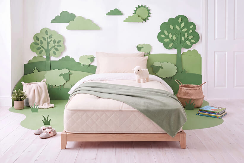 An image for Tuft & Springs™ Natural Wool 1000 Kids Mattress
