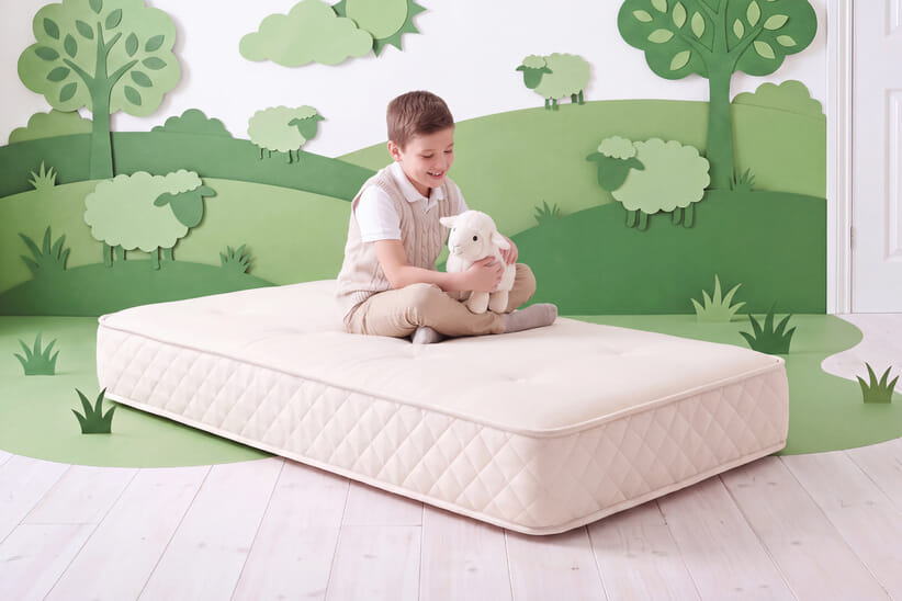 An image for Tuft & Springs™ Natural Wool 1000 Kids Mattress