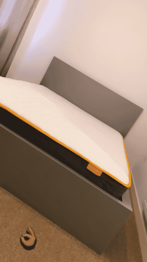 A customer photo for SleepSoul Balance 800 Pocket Memory Mattress - Love it, great mattress. Comfy and of top quality.. Author: Tapera Nyabando. Dated: 2020-10-26