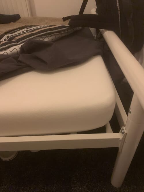 A customer photo for Silentnight Comfortable Foam Mattress - Worth the money. Author: Mihai Braguta. Dated: 2023-03-19